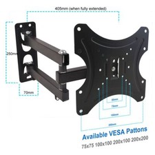 Swivel Arm Wall TV Bracket For